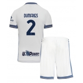 Inter Milan Denzel Dumfries #2 Uit tenue Kids 2024-25 Korte Mouwen (+ broek)