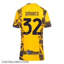 Inter Milan Federico Dimarco #32 Derde tenue Dames 2024-25 Korte Mouwen