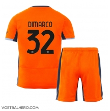 Inter Milan Federico Dimarco #32 Derde tenue Kids 2023-24 Korte Mouwen (+ broek)