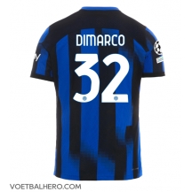 Inter Milan Federico Dimarco #32 Thuis tenue 2023-24 Korte Mouwen