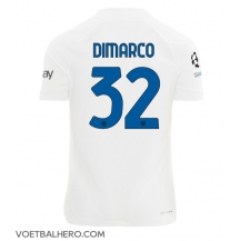 Inter Milan Federico Dimarco #32 Uit tenue 2023-24 Korte Mouwen