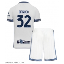 Inter Milan Federico Dimarco #32 Uit tenue Kids 2024-25 Korte Mouwen (+ broek)