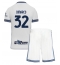 Inter Milan Federico Dimarco #32 Uit tenue Kids 2024-25 Korte Mouwen (+ broek)