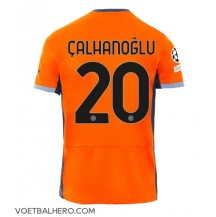 Inter Milan Hakan Calhanoglu #20 Derde tenue 2023-24 Korte Mouwen