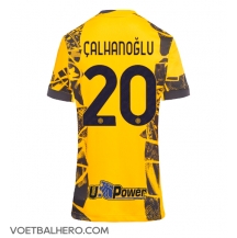 Inter Milan Hakan Calhanoglu #20 Derde tenue Dames 2024-25 Korte Mouwen