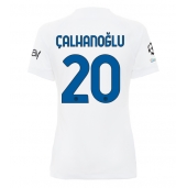 Inter Milan Hakan Calhanoglu #20 Uit tenue Dames 2023-24 Korte Mouwen