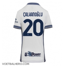 Inter Milan Hakan Calhanoglu #20 Uit tenue Dames 2024-25 Korte Mouwen