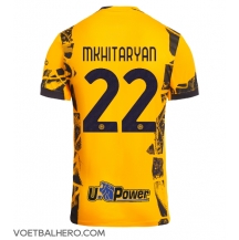 Inter Milan Henrikh Mkhitaryan #22 Derde tenue 2024-25 Korte Mouwen