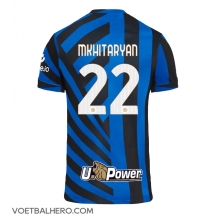 Inter Milan Henrikh Mkhitaryan #22 Thuis tenue 2024-25 Korte Mouwen