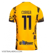 Inter Milan Joaquin Correa #11 Derde tenue 2024-25 Korte Mouwen