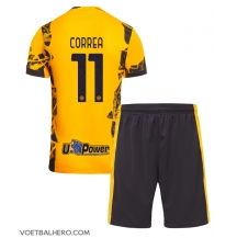 Inter Milan Joaquin Correa #11 Derde tenue Kids 2024-25 Korte Mouwen (+ broek)