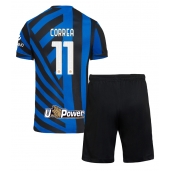 Inter Milan Joaquin Correa #11 Thuis tenue Kids 2024-25 Korte Mouwen (+ broek)