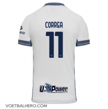 Inter Milan Joaquin Correa #11 Uit tenue 2024-25 Korte Mouwen