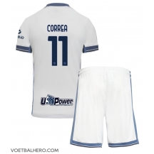 Inter Milan Joaquin Correa #11 Uit tenue Kids 2024-25 Korte Mouwen (+ broek)