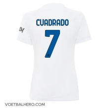 Inter Milan Juan Cuadrado #7 Uit tenue Dames 2023-24 Korte Mouwen