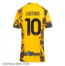 Inter Milan Lautaro Martinez #10 Derde tenue Dames 2024-25 Korte Mouwen