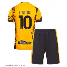 Inter Milan Lautaro Martinez #10 Derde tenue Kids 2024-25 Korte Mouwen (+ broek)