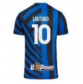 Inter Milan Lautaro Martinez #10 Thuis tenue 2024-25 Korte Mouwen