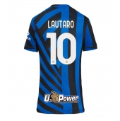 Inter Milan Lautaro Martinez #10 Thuis tenue Dames 2024-25 Korte Mouwen