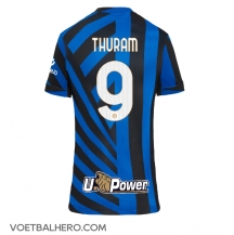 Inter Milan Marcus Thuram #9 Thuis tenue Dames 2024-25 Korte Mouwen