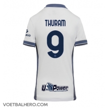 Inter Milan Marcus Thuram #9 Uit tenue Dames 2024-25 Korte Mouwen