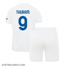 Inter Milan Marcus Thuram #9 Uit tenue Kids 2023-24 Korte Mouwen (+ broek)