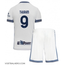 Inter Milan Marcus Thuram #9 Uit tenue Kids 2024-25 Korte Mouwen (+ broek)