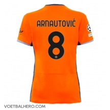 Inter Milan Marko Arnautovic #8 Derde tenue Dames 2023-24 Korte Mouwen