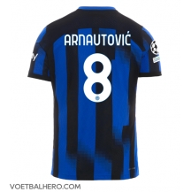 Inter Milan Marko Arnautovic #8 Thuis tenue 2023-24 Korte Mouwen