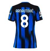 Inter Milan Marko Arnautovic #8 Thuis tenue Dames 2023-24 Korte Mouwen