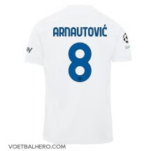 Inter Milan Marko Arnautovic #8 Uit tenue 2023-24 Korte Mouwen