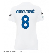 Inter Milan Marko Arnautovic #8 Uit tenue Dames 2023-24 Korte Mouwen