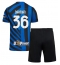 Inter Milan Matteo Darmian #36 Thuis tenue Kids 2024-25 Korte Mouwen (+ broek)