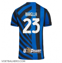 Inter Milan Nicolo Barella #23 Thuis tenue 2024-25 Korte Mouwen