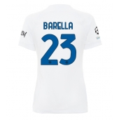 Inter Milan Nicolo Barella #23 Uit tenue Dames 2023-24 Korte Mouwen