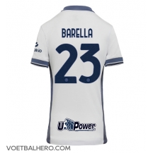 Inter Milan Nicolo Barella #23 Uit tenue Dames 2024-25 Korte Mouwen