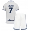 Inter Milan Piotr Zielinski #7 Uit tenue Kids 2024-25 Korte Mouwen (+ broek)