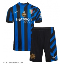 Inter Milan Thuis tenue Kids 2024-25 Korte Mouwen (+ broek)