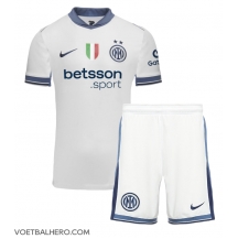 Inter Milan Uit tenue Kids 2024-25 Korte Mouwen (+ broek)