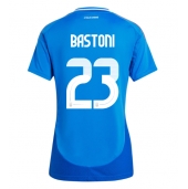 Italië Alessandro Bastoni #23 Thuis tenue Dames EK 2024 Korte Mouwen