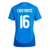 Italië Bryan Cristante #16 Thuis tenue Dames EK 2024 Korte Mouwen