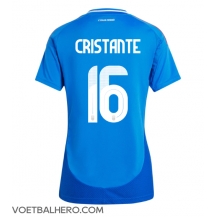 Italië Bryan Cristante #16 Thuis tenue Dames EK 2024 Korte Mouwen