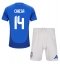 Italië Federico Chiesa #14 Thuis tenue Kids EK 2024 Korte Mouwen (+ broek)