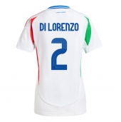 Italië Giovanni Di Lorenzo #2 Uit tenue Dames EK 2024 Korte Mouwen