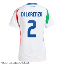 Italië Giovanni Di Lorenzo #2 Uit tenue Dames EK 2024 Korte Mouwen