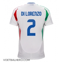 Italië Giovanni Di Lorenzo #2 Uit tenue EK 2024 Korte Mouwen