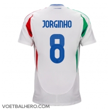 Italië Jorginho Frello #8 Uit tenue EK 2024 Korte Mouwen