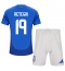 Italië Mateo Retegui #19 Thuis tenue Kids EK 2024 Korte Mouwen (+ broek)