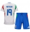 Italië Mateo Retegui #19 Uit tenue Kids EK 2024 Korte Mouwen (+ broek)