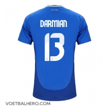 Italië Matteo Darmian #13 Thuis tenue EK 2024 Korte Mouwen